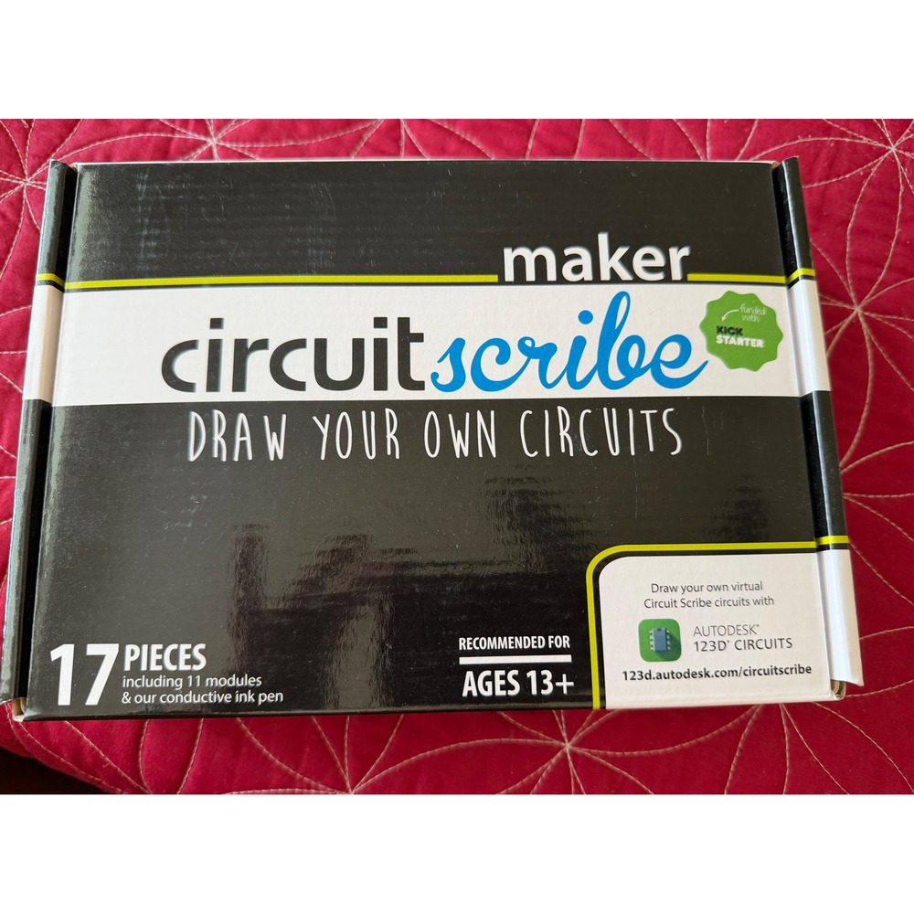Circuit Scribe Maker Draw Your Own Circuits Learn Electronics Conductive Ink Pen